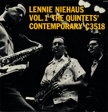 Lennie Niehaus : Vol.1 The Quintets (LP, Album, Mono, RE, wit)