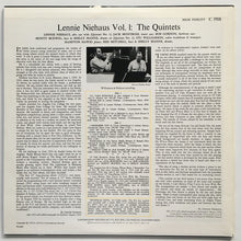 Carica l&#39;immagine nel visualizzatore di Gallery, Lennie Niehaus : Vol.1 The Quintets (LP, Album, Mono, RE, wit)
