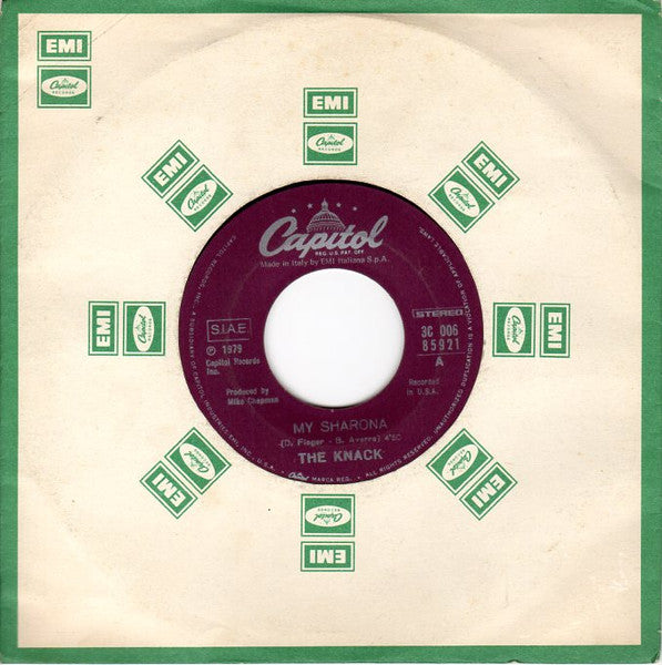 The Knack (3) : My Sharona / Let Me Out (7