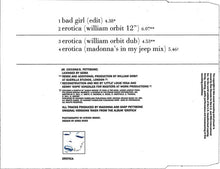 Carica l'immagine nel visualizzatore di Gallery, Madonna : Bad Girl (CD, Single)
