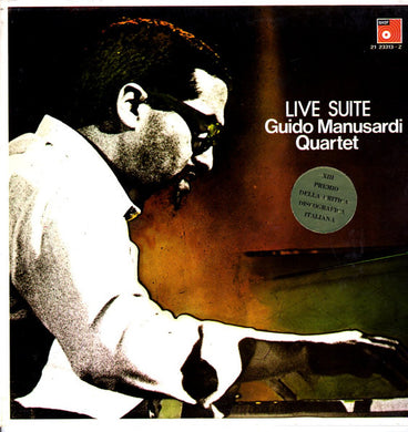 Guido Manusardi Quartet : Live Suite (LP, Album, Gat)