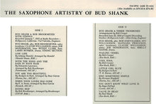 Carica l&#39;immagine nel visualizzatore di Gallery, Bud Shank, Bob Brookmeyer : Strings &amp; Trombones (The Saxophone Artistry Of Bud Shank) (LP, Album, Mono, RE, wit)
