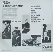 Carica l&#39;immagine nel visualizzatore di Gallery, Chet Baker Sextet : Il Grande Chet Baker (LP, Album, Mono)
