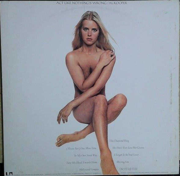 Al Kooper : Act Like Nothing's Wrong (LP, Album)