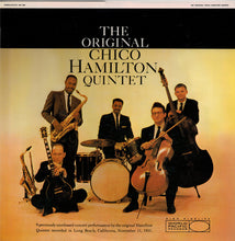 Carica l&#39;immagine nel visualizzatore di Gallery, The Chico Hamilton Quintet : The Original Chico Hamilton Quintet (LP, Album, Mono, RE)
