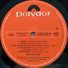 Carica l&#39;immagine nel visualizzatore di Gallery, Eric Clapton : Eric Clapton (LP, Album)
