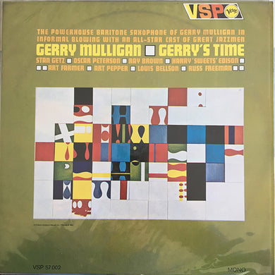 Gerry Mulligan : Gerry's Time (LP, Comp, Mono)