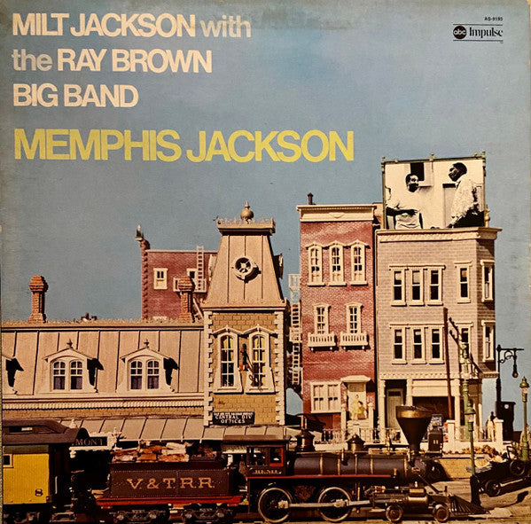 Milt Jackson With The Ray Brown Big Band : Memphis Jackson (LP, Album, Gat)