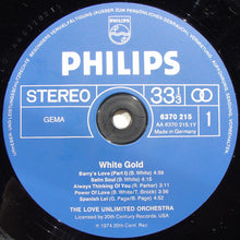 Carica l&#39;immagine nel visualizzatore di Gallery, Love Unlimited Orchestra : White Gold (LP, Album)
