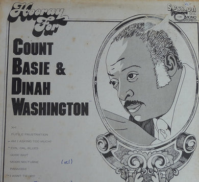 Count Basie & Dinah Washington : Hooray For Count Basie & Dinah Washington (LP, Unofficial)