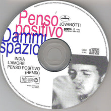 Carica l&#39;immagine nel visualizzatore di Gallery, Jovanotti : Penso Positivo / Dammi Spazio (CD, Maxi, Ltd)

