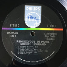 Carica l&#39;immagine nel visualizzatore di Gallery, Michel Legrand : Rendezvous In Paris (LP, Album)
