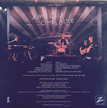 Carica l&#39;immagine nel visualizzatore di Gallery, John Cale : John Cale Comes Alive (LP, Album)
