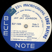 Carica l'immagine nel visualizzatore di Gallery, J.J. Johnson : The Eminent Jay Jay Johnson Volume 1 (LP, Comp, Mono, RP)
