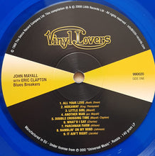 Carica l&#39;immagine nel visualizzatore di Gallery, John Mayall With Eric Clapton : Blues Breakers (LP, Album, Ltd, RE, Blu)
