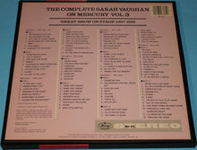Carica l&#39;immagine nel visualizzatore di Gallery, Sarah Vaughan : The Complete Sarah Vaughan on Mercury Vol. 3 - Great Show on Stage 1957-1959 (6xLP, Comp)
