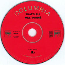 Carica l&#39;immagine nel visualizzatore di Gallery, Mel Tormé : That&#39;s All (CD, Album, RE)
