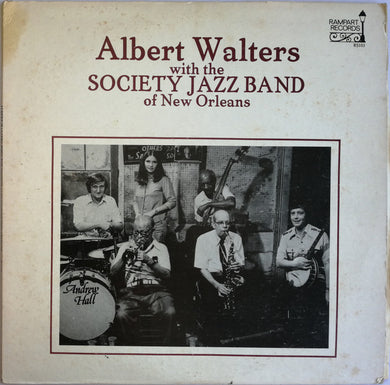 Albert Walters With The Society Jazz Band : Albert Walters With The Society Jazz Band Of New Orleans (LP)