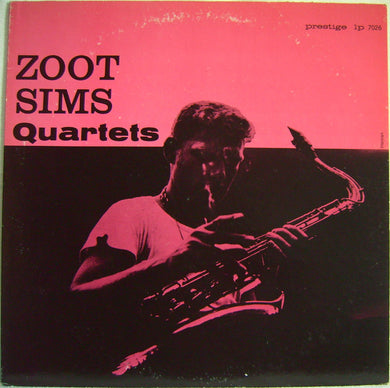Zoot Sims : Quartets (LP, Album, Mono, RE)