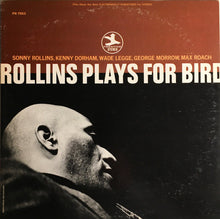 Carica l&#39;immagine nel visualizzatore di Gallery, Sonny Rollins : Rollins Plays For Bird (LP, Album, RE, RM)
