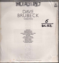 Carica l&#39;immagine nel visualizzatore di Gallery, Dave Brubeck : Take Five (LP, Comp)
