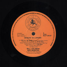 Carica l&#39;immagine nel visualizzatore di Gallery, Bill Coleman (2) / Ben Webster : Swingin&#39; In London (LP, Album)
