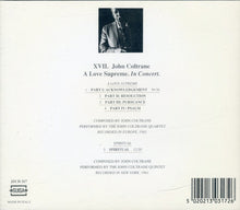 Carica l&#39;immagine nel visualizzatore di Gallery, John Coltrane : A Love Supreme. In Concert. (CD, Album)
