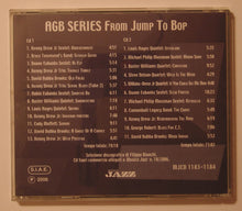 Carica l&#39;immagine nel visualizzatore di Gallery, Various : AGB Series: From Jump to Bop (2xCD, Comp)
