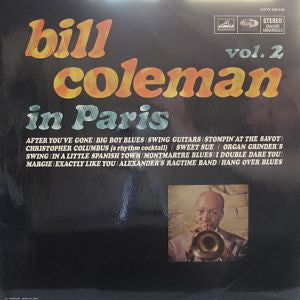 Bill Coleman (2) : Bill Coleman In Paris Vol. 2 (LP, Comp)