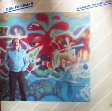 Don Friedman : Avenue Of The Americas  (LP, Album)