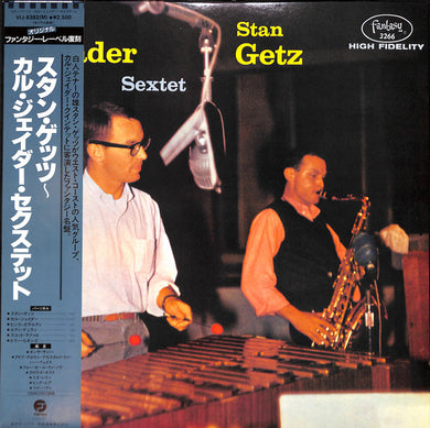 Stan Getz With Cal Tjader : Cal Tjader-Stan Getz Sextet (LP, Album, Mono, RE)