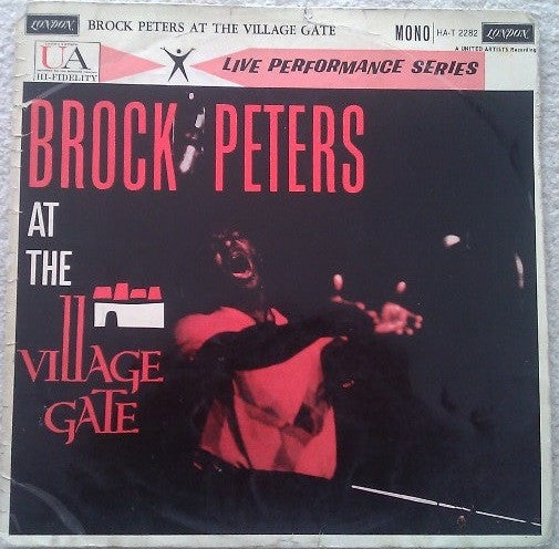 Brock Peters : At The Village Gate (LP, Album, Mono)