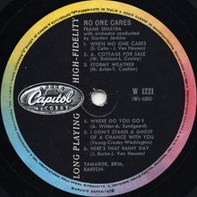 Carica l&#39;immagine nel visualizzatore di Gallery, Frank Sinatra : No One Cares (LP, Album, Mono)
