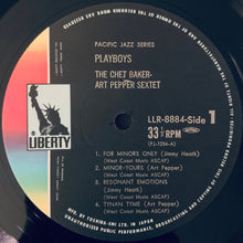 Carica l'immagine nel visualizzatore di Gallery, Chet Baker &amp; Art Pepper : Playboys (LP, Album, Mono, RE)
