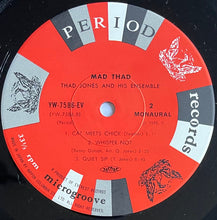 Carica l&#39;immagine nel visualizzatore di Gallery, Thad Jones And His Ensemble : Mad Thad (LP, Album, Mono, RE)
