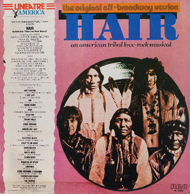 Various : Hair - An American Tribal Love-Rock Musical (LP, Album)