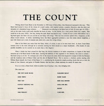 Carica l'immagine nel visualizzatore di Gallery, Count Basie : The Count (LP, Album, Mono, RE)
