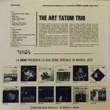 Carica l&#39;immagine nel visualizzatore di Gallery, Art Tatum : The Art Tatum Trio (LP, Album, RE)
