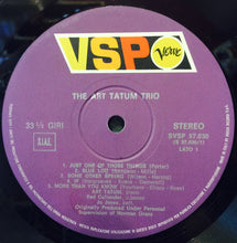 Carica l&#39;immagine nel visualizzatore di Gallery, Art Tatum : The Art Tatum Trio (LP, Album, RE)
