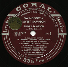 Carica l&#39;immagine nel visualizzatore di Gallery, Edgar Sampson And His Orchestra : Swing Softly Sweet Sampson (LP, Album)
