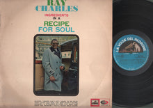 Carica l&#39;immagine nel visualizzatore di Gallery, Ray Charles : Ingredients In A Recipe For Soul (LP, Mono, RE)
