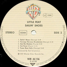 Carica l&#39;immagine nel visualizzatore di Gallery, Little Feat : Sailin&#39; Shoes (LP, Album, RE)
