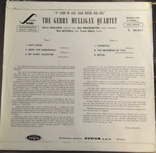 Carica l&#39;immagine nel visualizzatore di Gallery, Gerry Mulligan Quartet :  Gerry Mulligan Inedit  (LP, Album, Mono)
