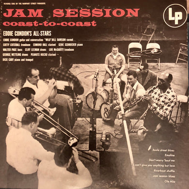 Eddie Condon And His All-Stars / The Rampart Street Paraders : Jam Session Coast-To-Coast (LP, Mono)