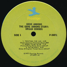 Carica l&#39;immagine nel visualizzatore di Gallery, Gene Ammons : The Gene Ammons Story: Organ Combos (2xLP, Comp, RM)
