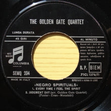 Carica l&#39;immagine nel visualizzatore di Gallery, The Golden Gate Quartet : Negro Spirituals (7&quot;, EP, RE)
