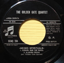 Carica l&#39;immagine nel visualizzatore di Gallery, The Golden Gate Quartet : Negro Spirituals (7&quot;, EP, RE)
