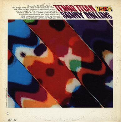 Sonny Rollins :  Tenor Titan (LP, Comp, RE)