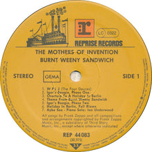 Carica l'immagine nel visualizzatore di Gallery, The Mothers Of Invention* : Burnt Weeny Sandwich (LP, Album, RE)
