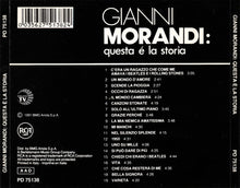Carica l'immagine nel visualizzatore di Gallery, Gianni Morandi : Questa È La Storia (CD, Comp)
